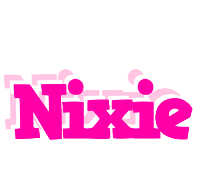 Nixie dancing logo