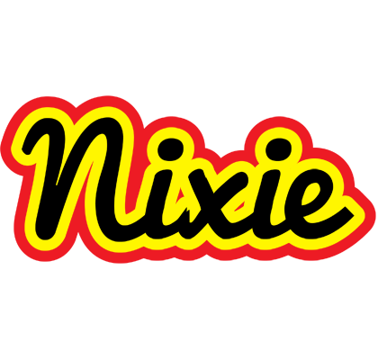 Nixie flaming logo