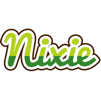 Nixie golfing logo