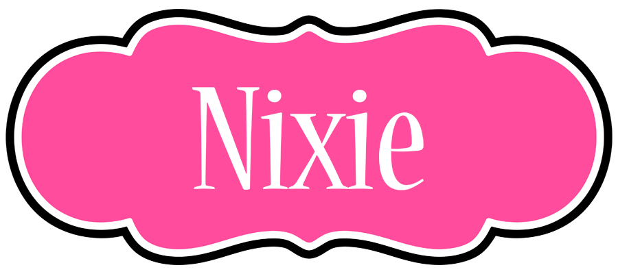 Nixie invitation logo