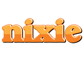 Nixie orange logo