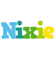 Nixie rainbows logo