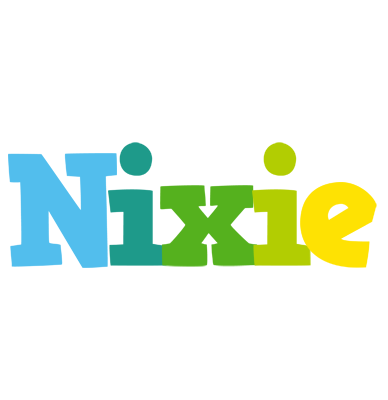 Nixie rainbows logo