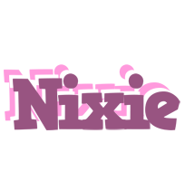 Nixie relaxing logo