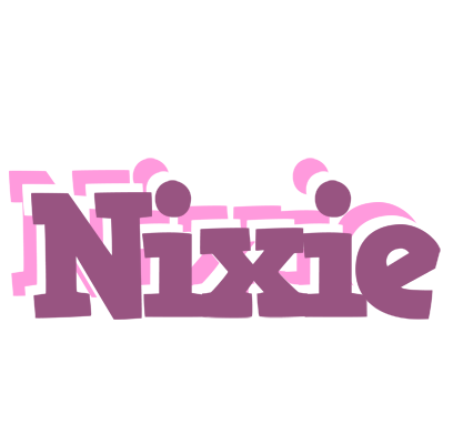 Nixie relaxing logo