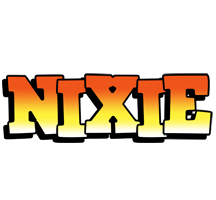 Nixie sunset logo