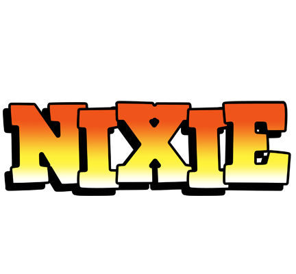 Nixie sunset logo