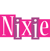 Nixie whine logo