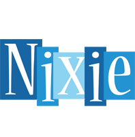 Nixie winter logo