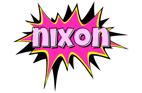 Nixon badabing logo
