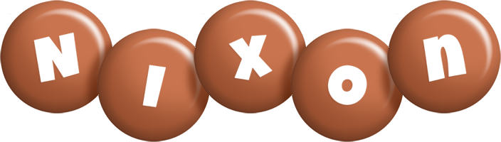 Nixon candy-brown logo