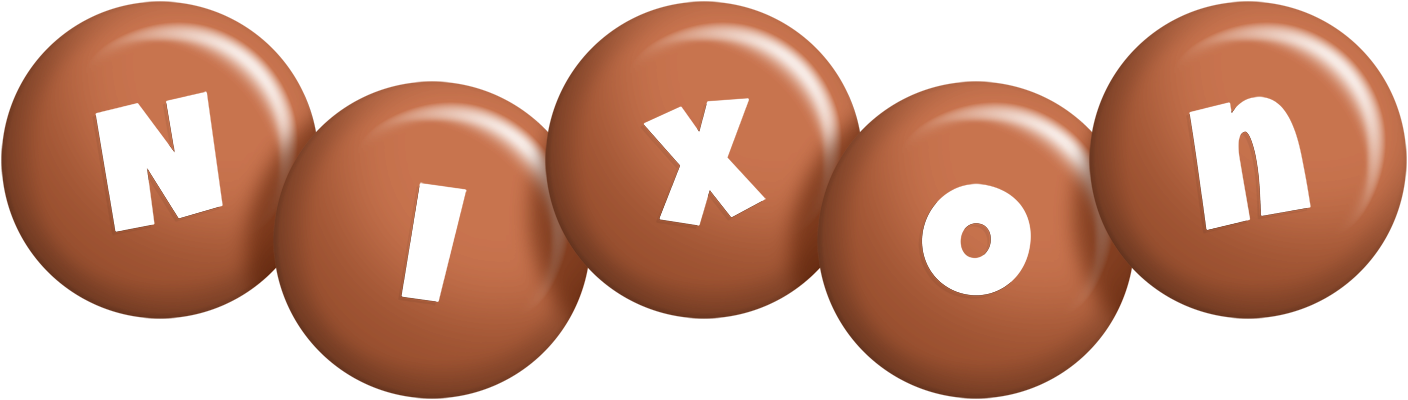 Nixon candy-brown logo