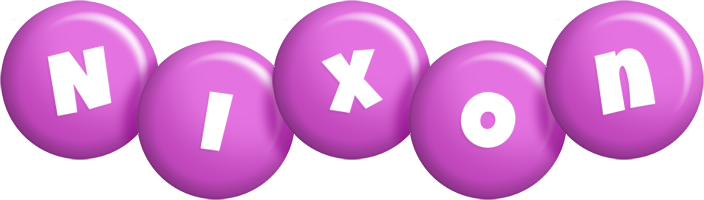 Nixon candy-purple logo
