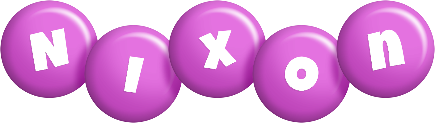 Nixon candy-purple logo