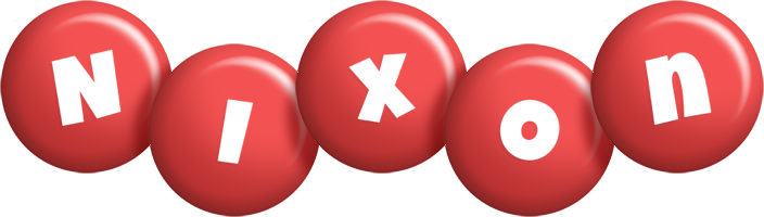 Nixon candy-red logo