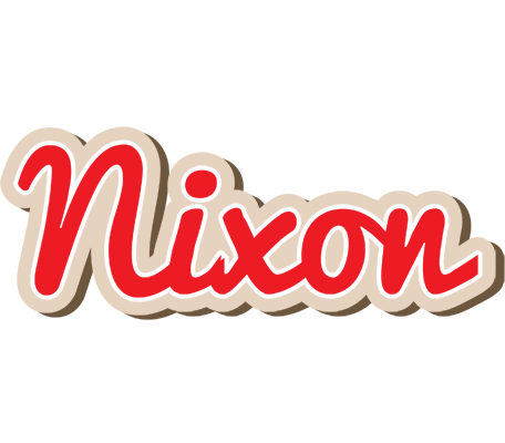 Nixon chocolate logo