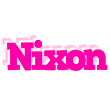 Nixon dancing logo