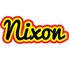 Nixon flaming logo