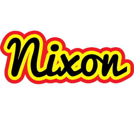 Nixon flaming logo