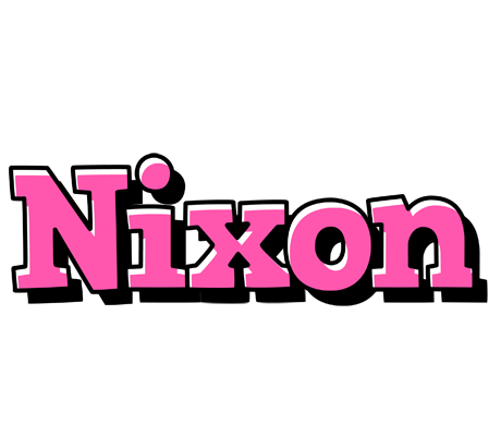 Nixon girlish logo