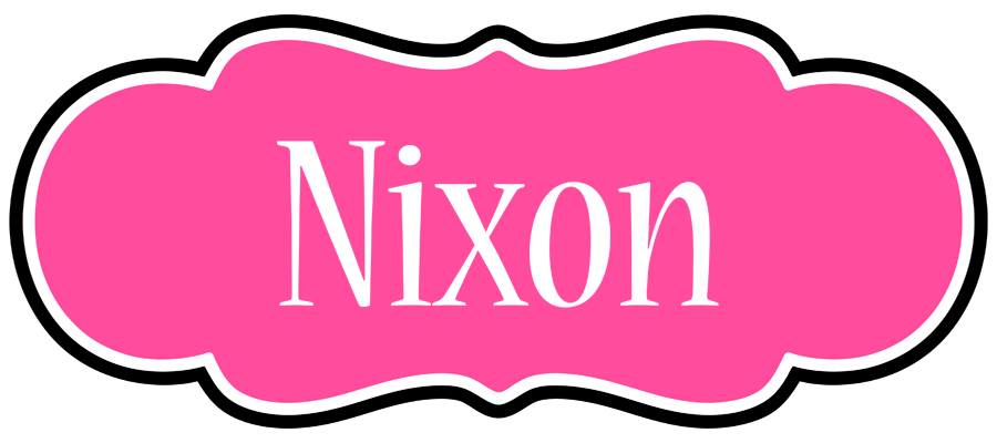Nixon invitation logo