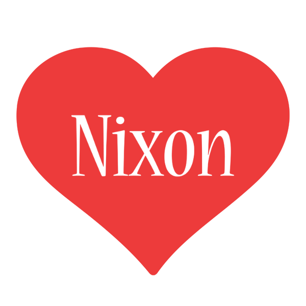 Nixon love logo
