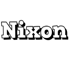 Nixon snowing logo
