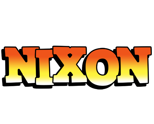 Nixon sunset logo
