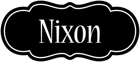 Nixon welcome logo