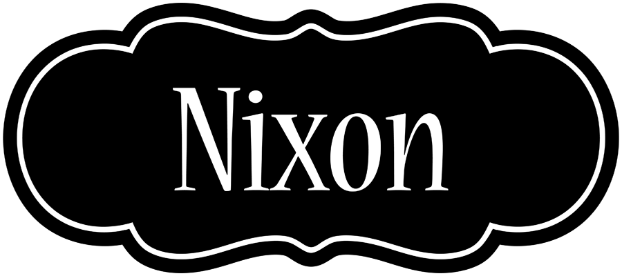 Nixon welcome logo