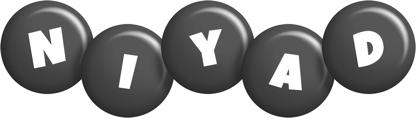 Niyad candy-black logo