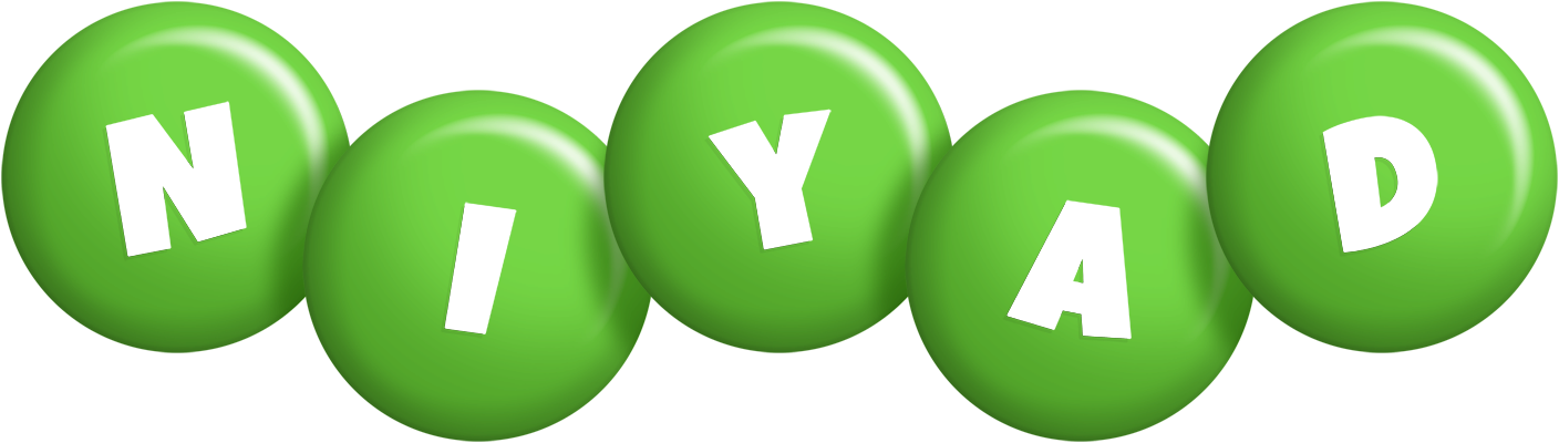 Niyad candy-green logo