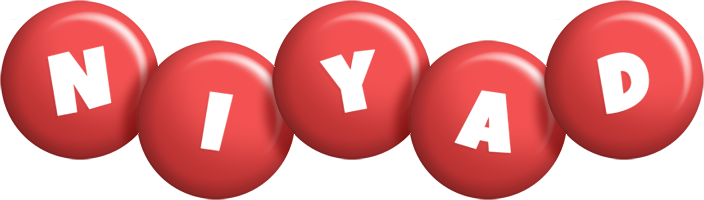 Niyad candy-red logo