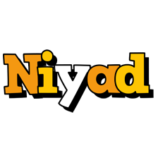 Niyad cartoon logo