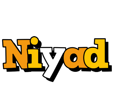 Niyad cartoon logo