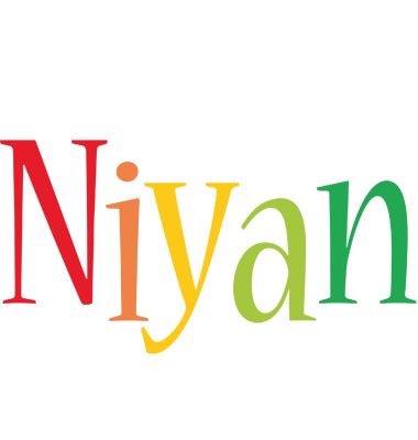 Niyan birthday logo