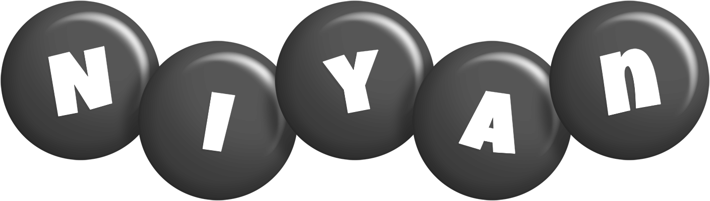 Niyan candy-black logo