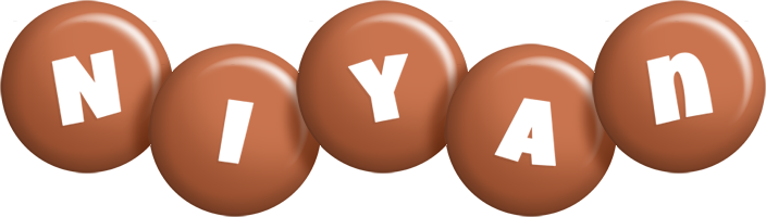 Niyan candy-brown logo