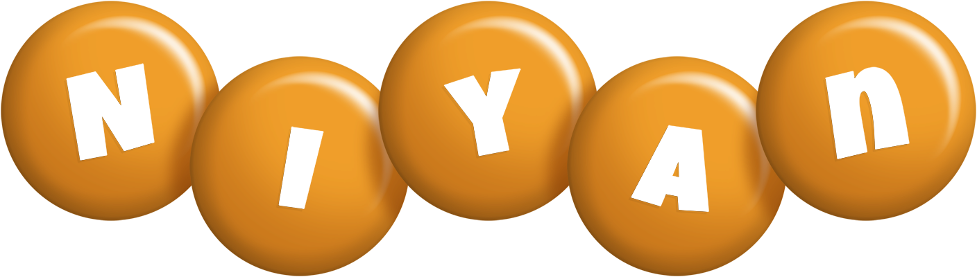Niyan candy-orange logo