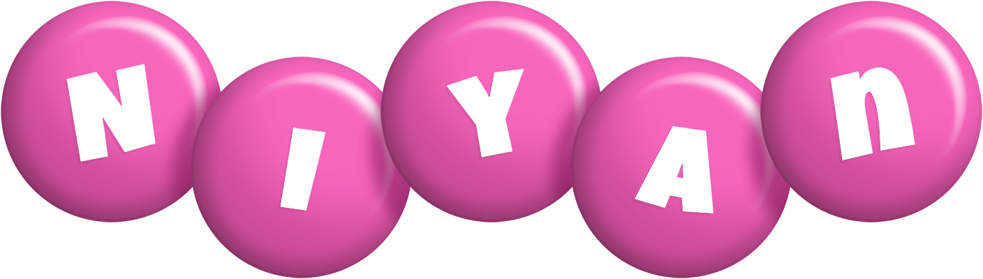 Niyan candy-pink logo