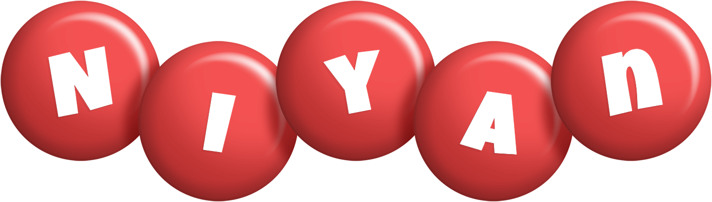 Niyan candy-red logo