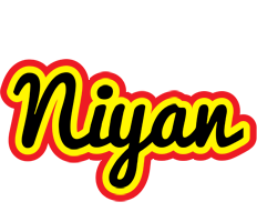 Niyan flaming logo