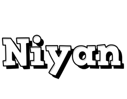 Niyan snowing logo