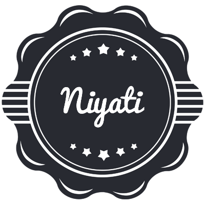 Niyati badge logo