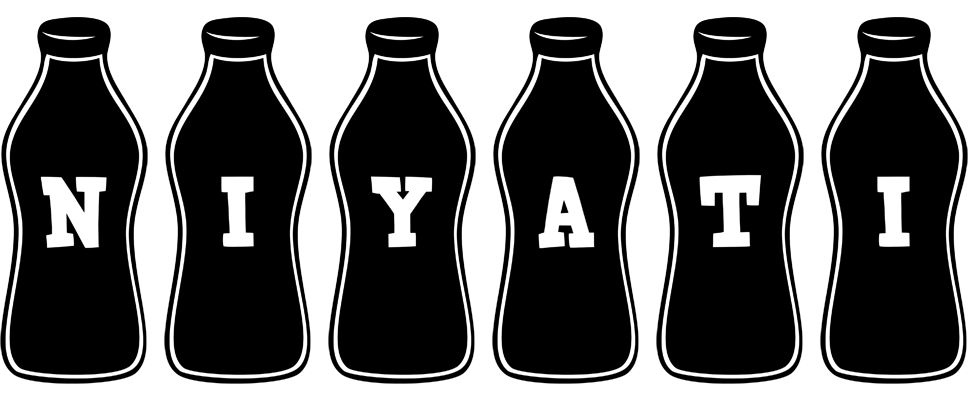 Niyati bottle logo