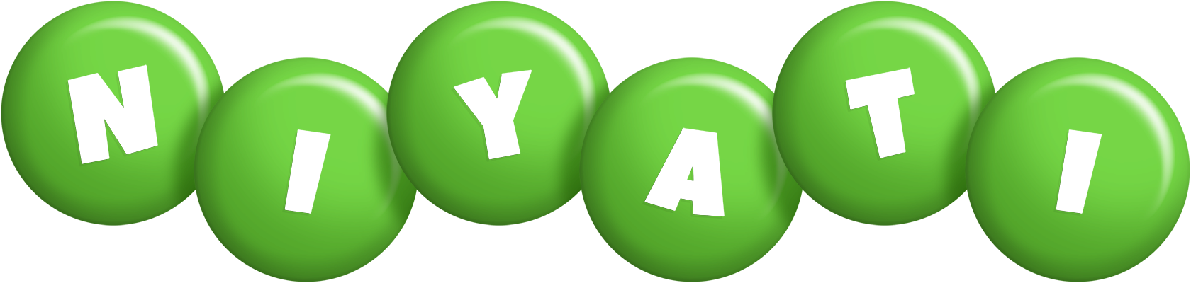 Niyati candy-green logo
