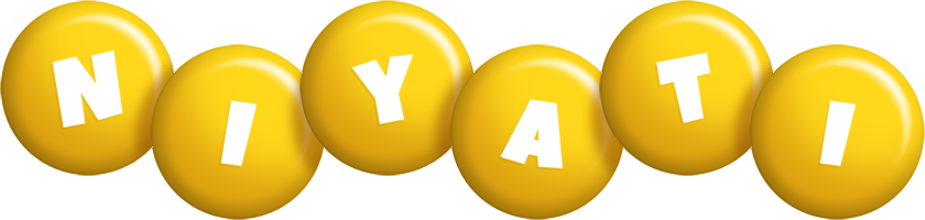 Niyati candy-yellow logo