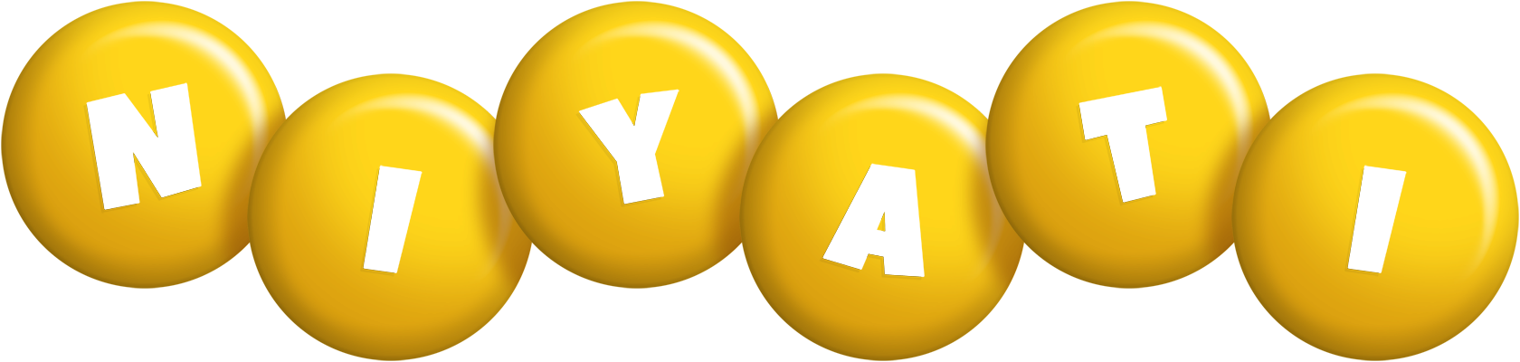 Niyati candy-yellow logo