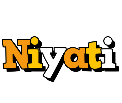 Niyati cartoon logo