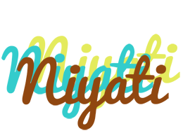 Niyati cupcake logo